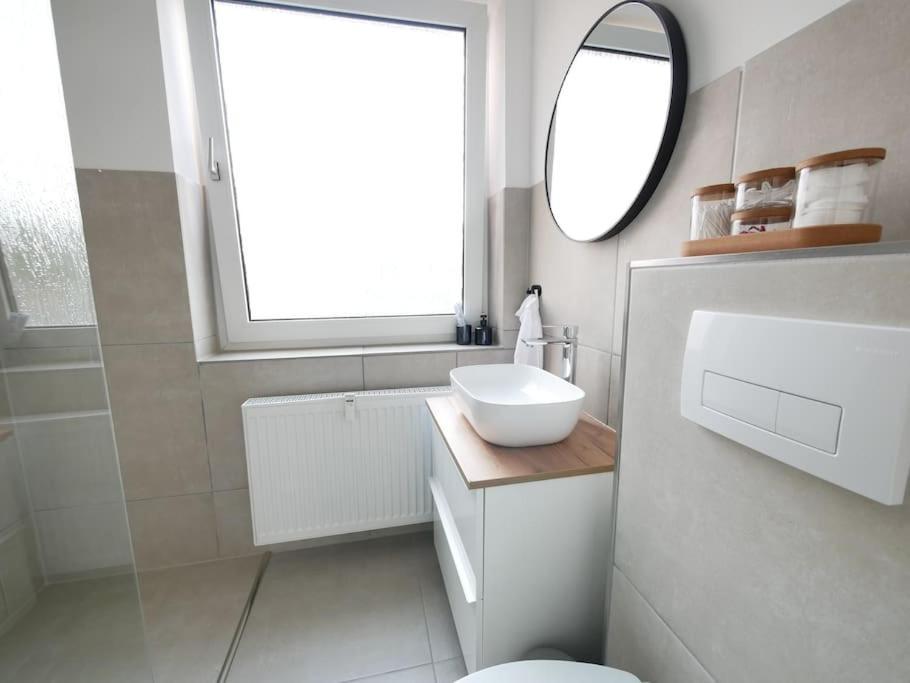 69 M², Zentral, Balkon, Stilvoll Lejlighed Osnabrück Eksteriør billede